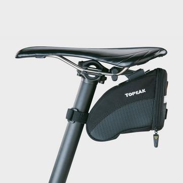 Black Topeak Aero Wedge Quick Clip Saddle Bag