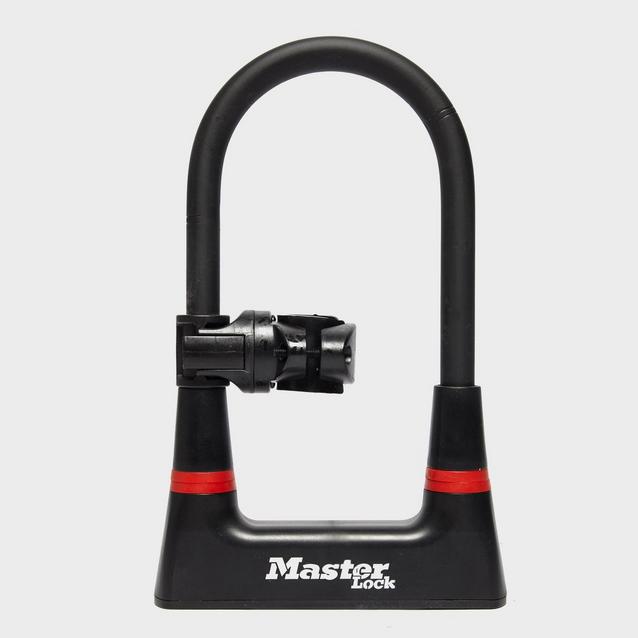 Black Masterlock 14mm Mini D-Lock 210mm x 104mm image 1