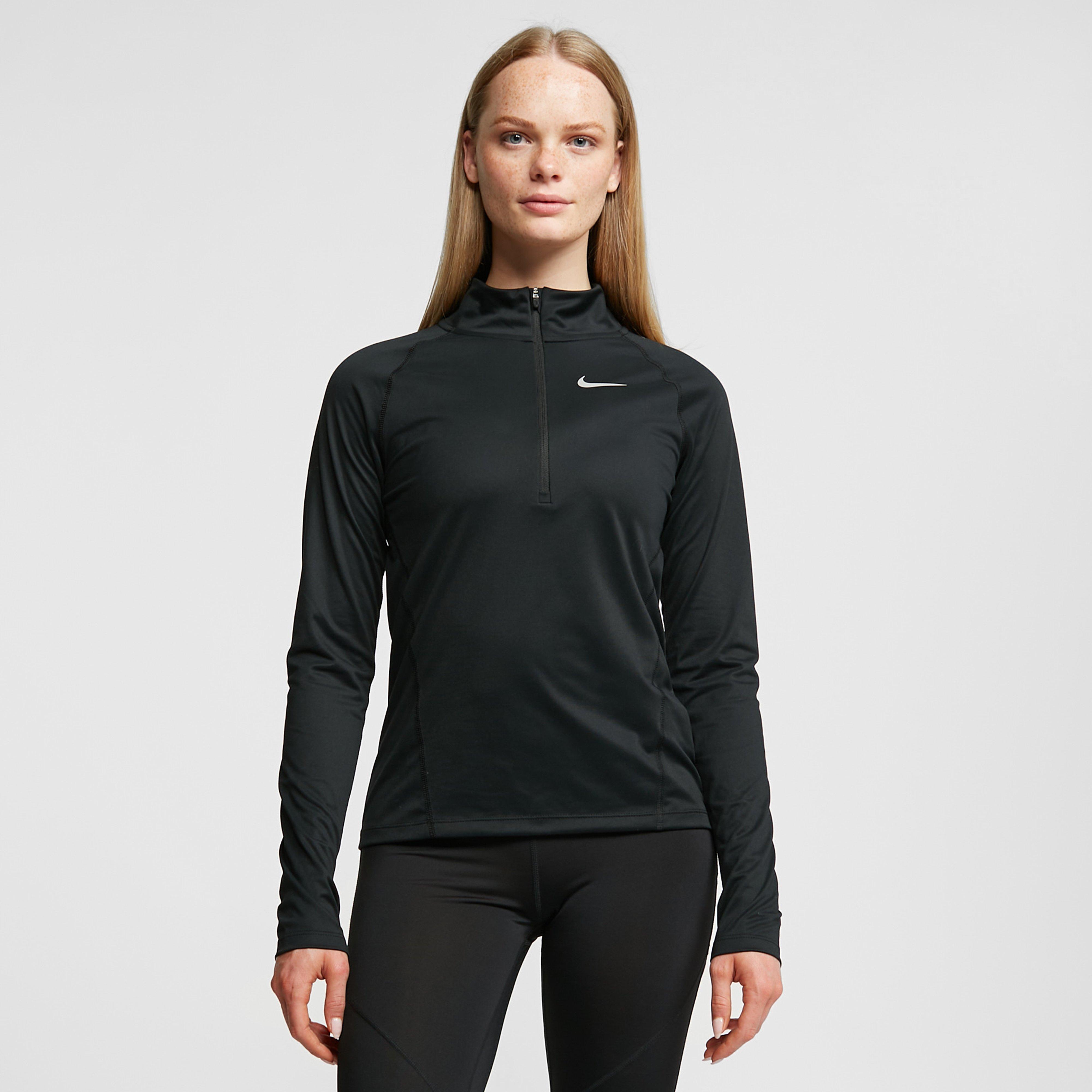 Nike half zip core long sleeve running top hot sale ladies