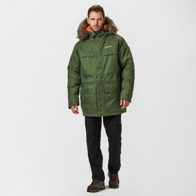 Berghaus men's hudsonian parka down clearance jacket