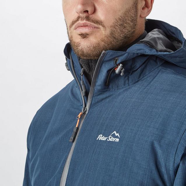 Navy Peter Storm Men's Insulated Typhoon Jacket