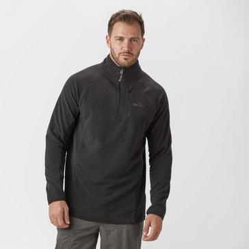 Black Peter Storm Men's Grid Half Zip Fleece