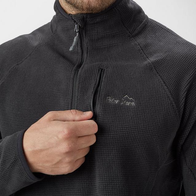 Black Peter Storm Men s Grid Half Zip Fleece