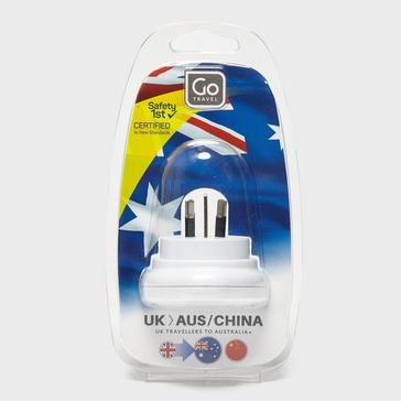 N/A Go Travel UK-Australia Plug Adaptor