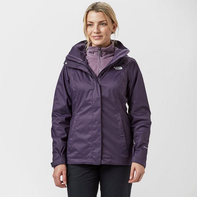 North face evolve hot sale triclimate womens