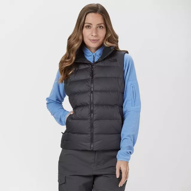 North face 2024 nuptse gilet black