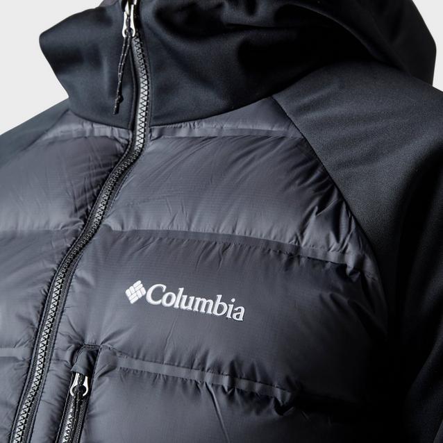 Columbia men's ramble clearance down hybrid hooded jacket