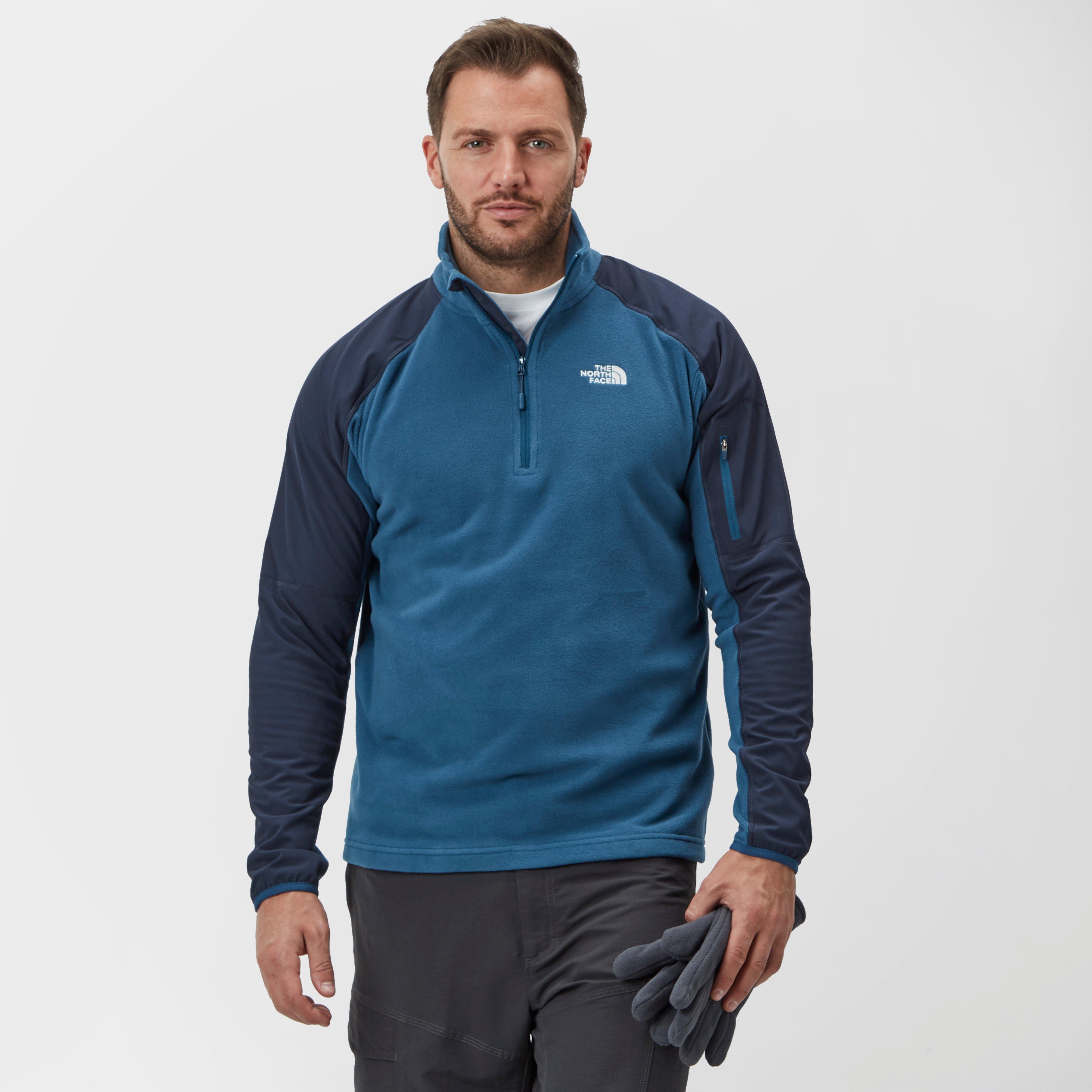 north face glacier delta quarter zip fleece