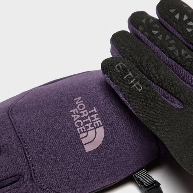 North face best sale purple gloves