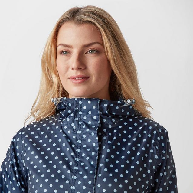 Navy Peter Storm Women’s Patterned Packable Jacket