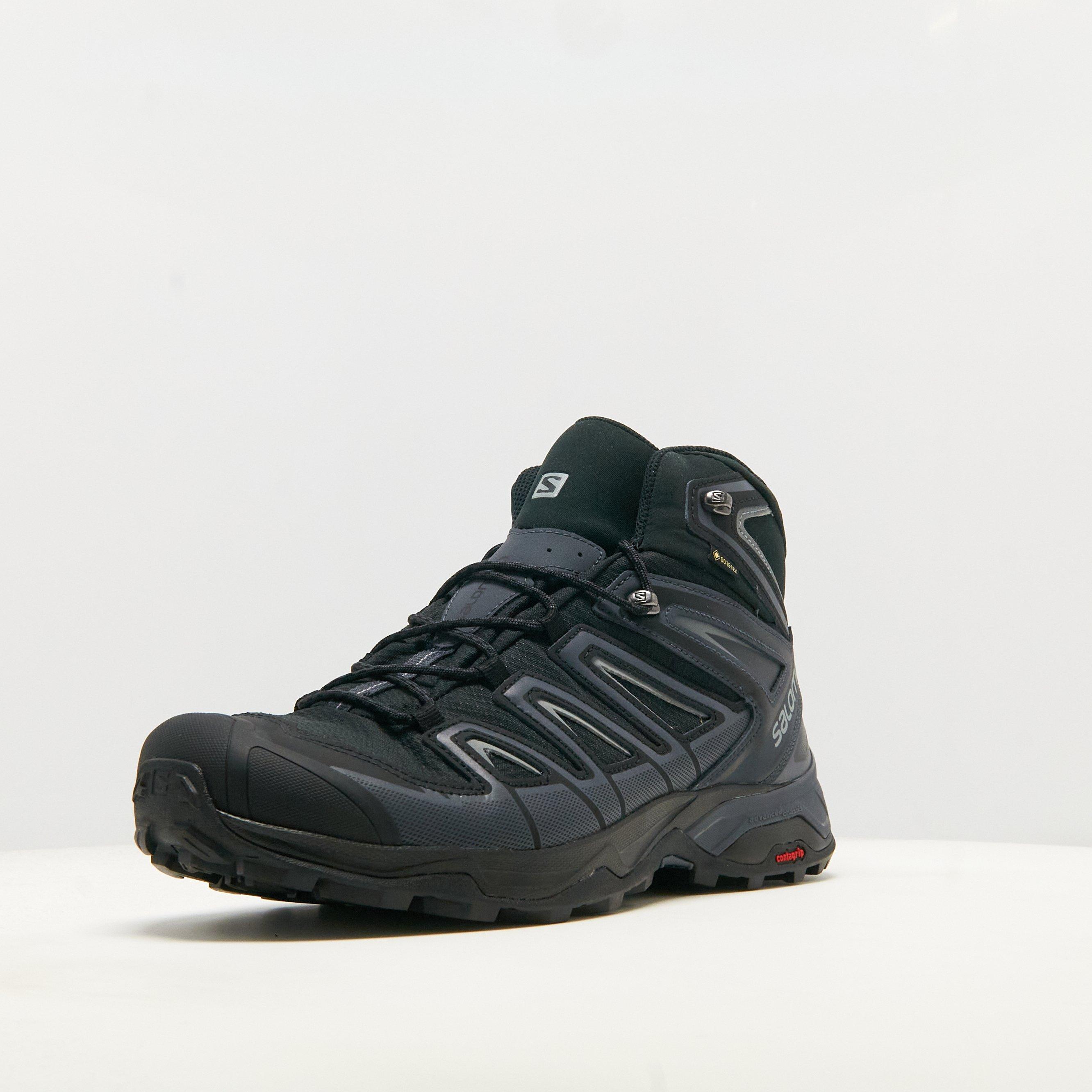 Salomon Men's X Ultra Mid GORETEX Walking Boots Dunstable Downs The