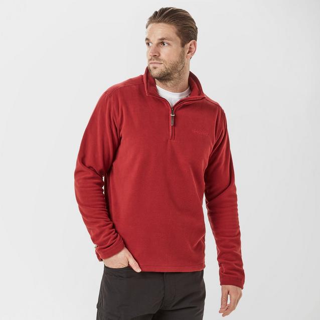 Brasher Men s Bleaberry II Half Zip Fleece