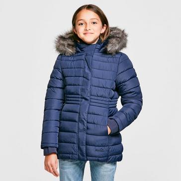 Navy Peter Storm Girls' Lizzy Insulated Jacket