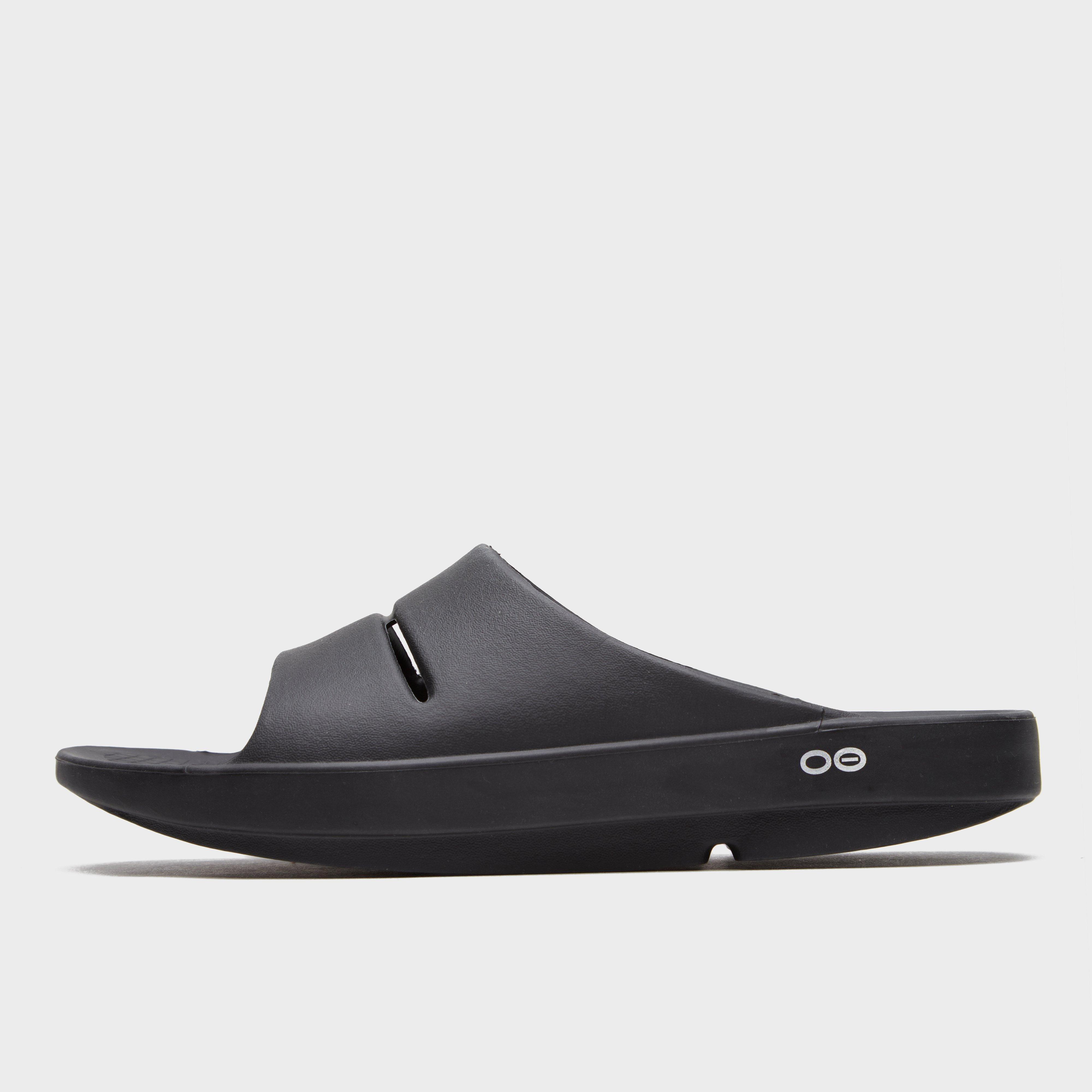 Men's on sale oofos slides