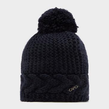 Navy Capo Women’s Flora Bobble Hat