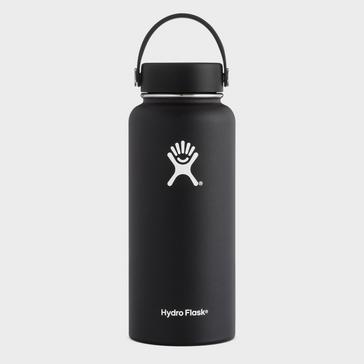 Black Hydro Flask 32oz Wide Mouth Flask