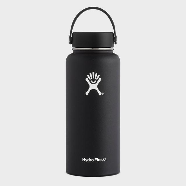 Black Hydro Flask 32oz Wide Mouth Flask image 1