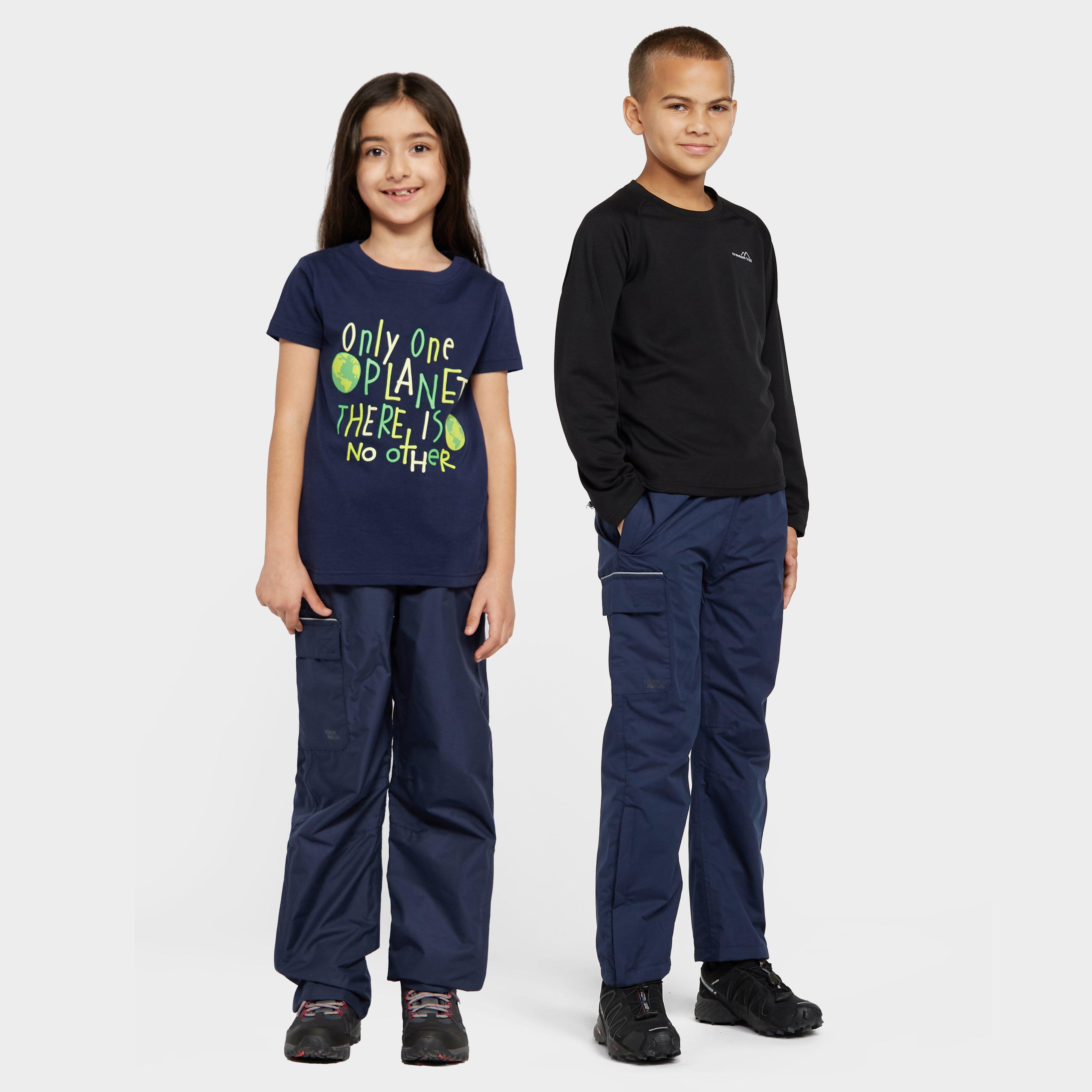 Peter Storm Kids Storm II Waterproof Overtrousers | Blacks