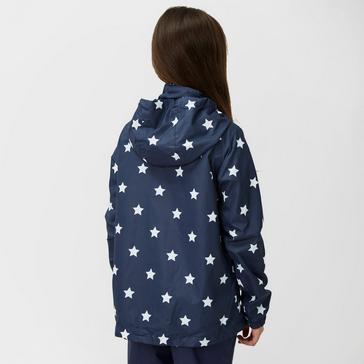 Navy Peter Storm Girls' Moonstone II Waterproof Jacket