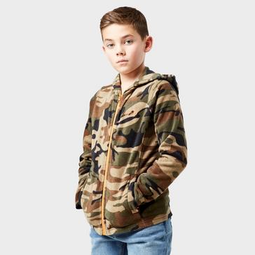 Camouflage Peter Storm Kid’s Full-Zip Camo II Fleece