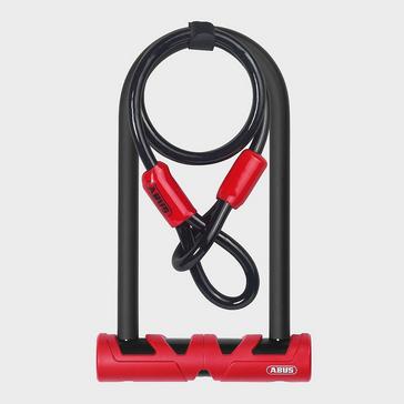 Black ABUS Ultimate 420 D-Lock With Cable