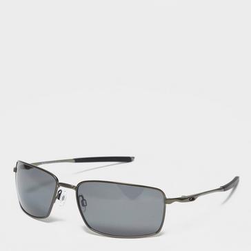 Black Oakley Square Wire™ Polarised Sunglasses