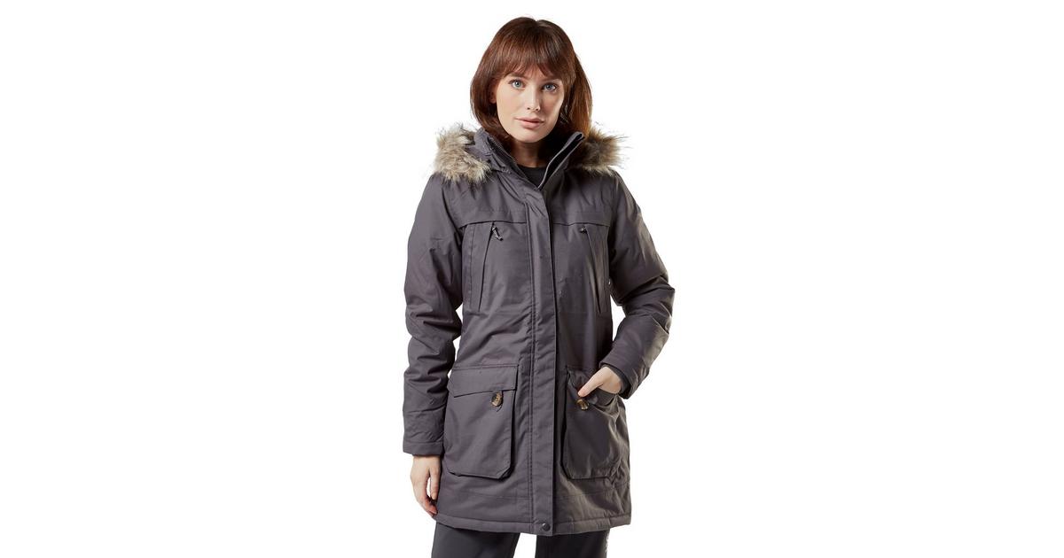 Peter Storm Women's Paloma Waterproof Parka Jacket with Faux Fur