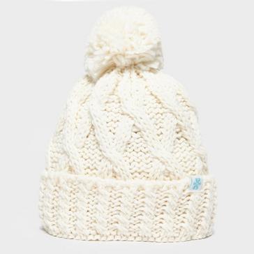 White Alpine Women’s Chunky Bobble Hat
