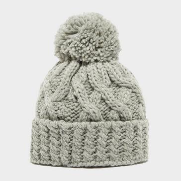 Grey|Grey Alpine Women’s Chunky Bobble Hat