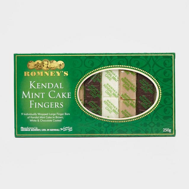 Green Romneys Kendal Mint Cake Fingers (250g) image 1