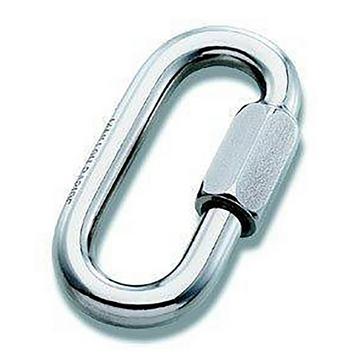 SILVER MAILLLON RAPIDE Maillons Standard Oval Quick Link