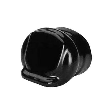 Black Maypole Socket Cover