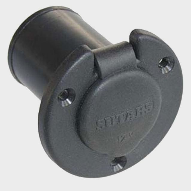 Black W4 Lighter-type Recessed Socket (Round) image 1
