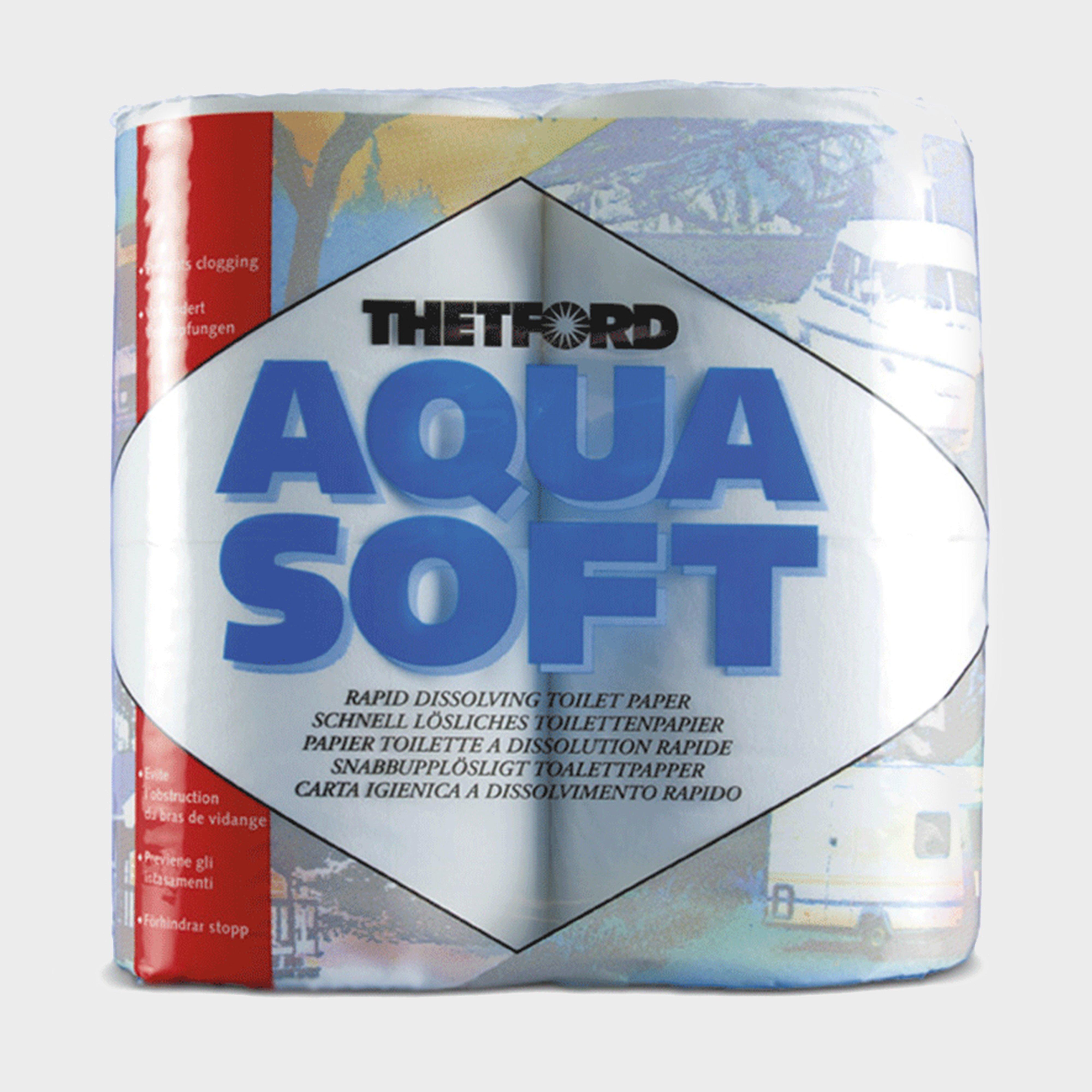Image of Thetford Aqua Soft Camping Toilet Paper - White, White