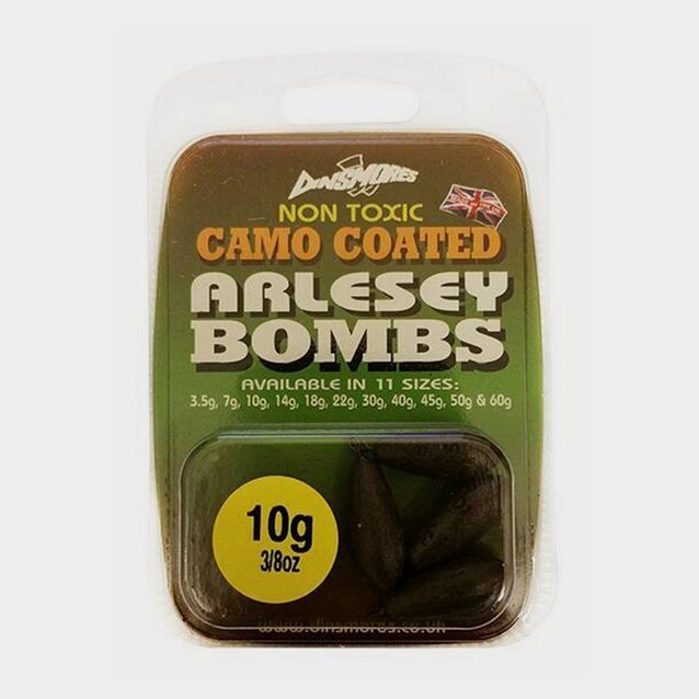 Multi Dinsmores Sinking Arlesey Bombs (14g) Pack of Two image 1