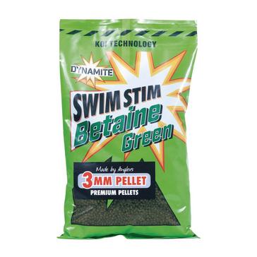 GREEN Dynamite Swim Stim Betaine Green Sinking Carp Pellets, 3mm