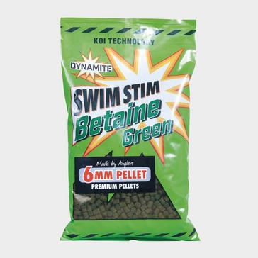 Green Dynamite Swim Stim Betaine Green Sinking Carp Pellets, 6mm 900g