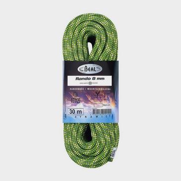 GREEN Beal Rando 8mm Walkers Rope (30m)
