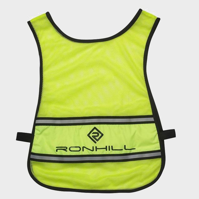 Yellow Ronhill Unisex Vizion Hi-Vis Running Bib image 1