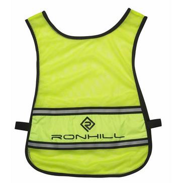 Yellow Ronhill Unisex Vizion Hi-Vis Running Bib