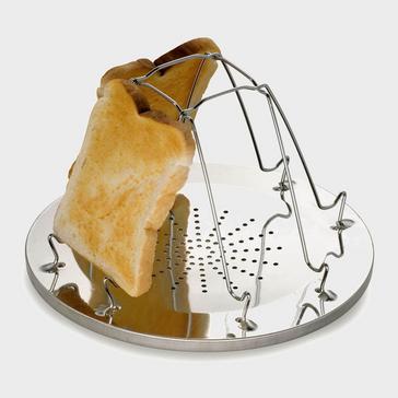 Silver HI-GEAR Folding Toaster (4 slice)