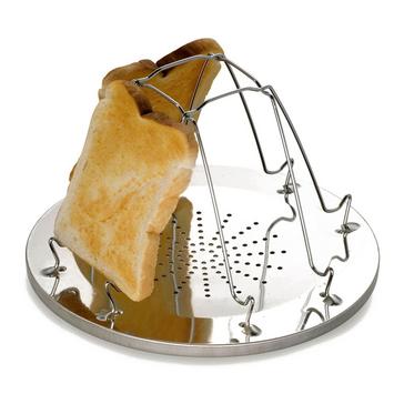 Silver HI-GEAR Folding Toaster (4 slice)