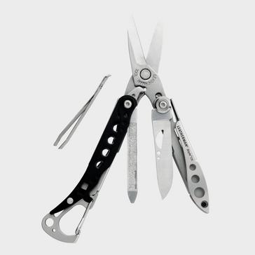 Silver Leatherman Style Keychain Tool