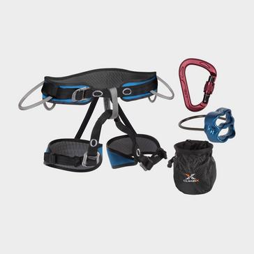 Black Climb X Pilot Harness and Belay Set