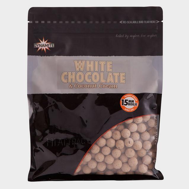 White Dynamite White Chocolate Boilies 15mm image 1