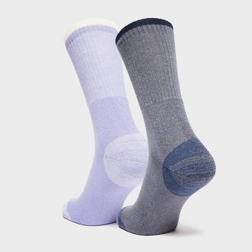 Multi HI-GEAR Women's Walking Socks (2 Pair Pack)