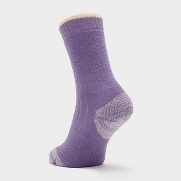 Purple HI-GEAR Women's Merino Socks