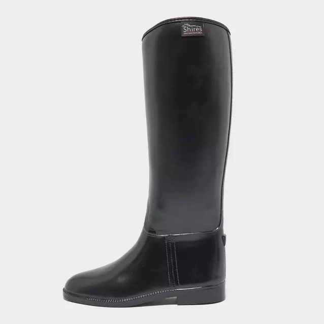 ladies rubber riding boots