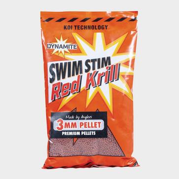 Red Dynamite Swim Stim Red Krill Sinking Carp Pellets, 3mm, 900g