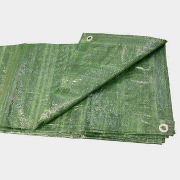 Green HI-GEAR 6 x 8 Groundsheet